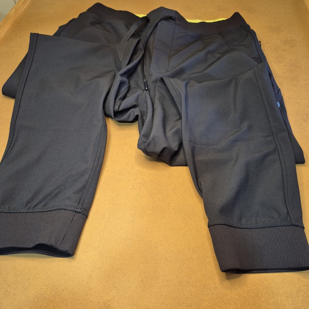Birddogs Navy And Green Joggers - NWOT 2784/1732